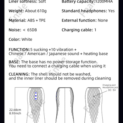 Male Masturbator Automatic Sucking Vibration Blowjob Machine Heating Pussy Penis Pump Masturbation Cup Sex Toys for Men Supplies