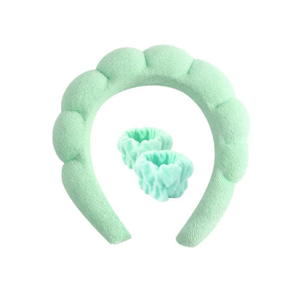 Washing and Hair Accessories for Women Washing and Bathing Cloud Sponge Hair Bands Makeup and Makeup Removal Headbands