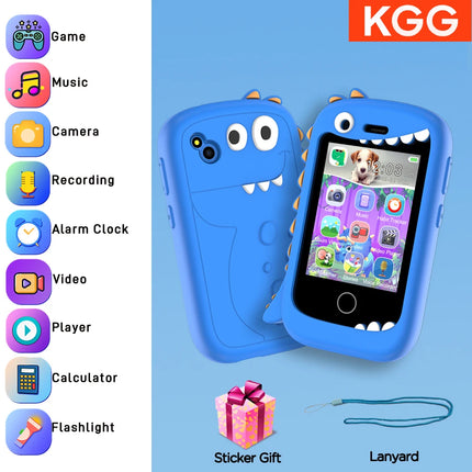 Kids Smart Phone Toy Camera Unicorn Baby Mobile MP3 Music Player Digital Camera Educational Toys Birthday Gifts Girls Boys