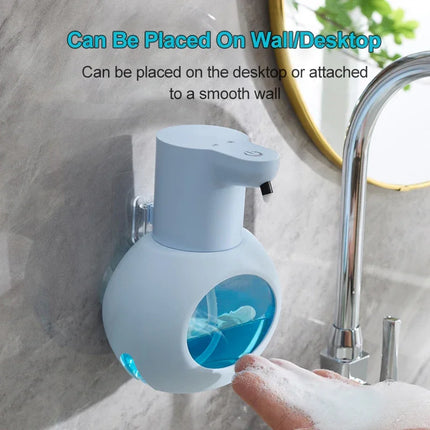 2025 Automatic Soap Dispenser 420ml  Foam Dispenser Touchless Sensor Washing Hand Device USB charge Wall-Mounted