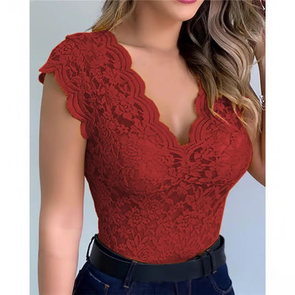 New Tanks For Women Summer Women Lace Sexy Camisole V Neck Tank Top Underwear Vest Candy Color Bralette Female Lace Underwear