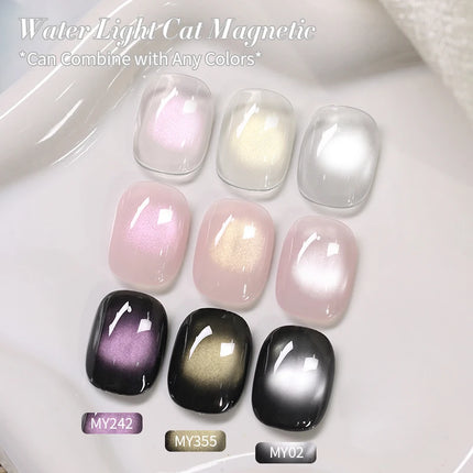 BORN PRETTY 10ml Pink Water Light Cat Magnetic Gel Polish Spaking Glitter UV LED Soak Off Gel Varnish Crystal DIY Manicure