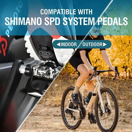 New Men Cycling Sports Shoes Outdoor MTB Shoes PU Leather Breathable Lightweight SPD Lock Shoes Women Racing Pedal Bicycle Shoes