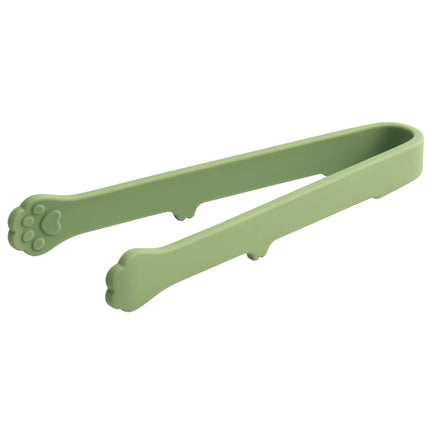 1Pc Creative Japanese Cat Paw Shape Silicone Mini Snack Food Tongs Non-slip Handles BBQ Bread Ice Cube Clip Kitchen Accessories