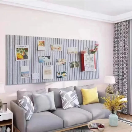 1-5PCS Felt Wall Stickers Kindergarten Work Display Bulletin Board Photo Wall Backdrop Living Room TV Background Wall Decoration