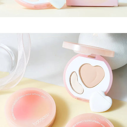 Matte Brightening Skin Tone Plate Double EffecCombination High Gloss Powder Blusher Facial Repair Multi-purpose Brighten Makeup