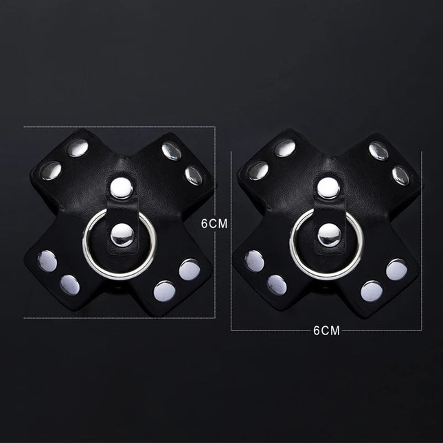 Cross Breast Chest patch Couple Games Cosplay Bondage Restraints Nipples Sticker Sex Toys For Women Exotic Intimate Accessories