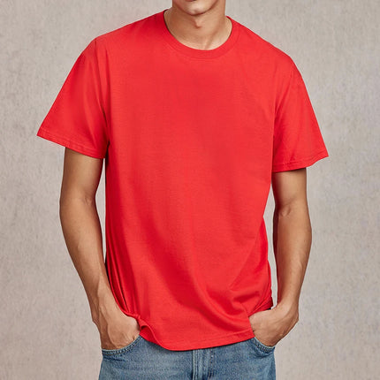 XS-6XL 100 Cotton T shirt Men,Short Sleeve Summer Top,Casual Solid TShirt,Plain Fashion Tees Women,Quality Basic Unisex Clothes