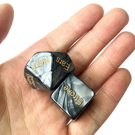 12-faced Sex Dice Erotic Craps Toys Love Dices Sex Toys Couples Luminous Dice Sex Game Bar Erotic Products Sexy Posture Foreplay