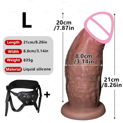 Oversized Anal Plug Dilator Huge Butt Plug Anal Training Expansion Prostate Massager Huge Butt Plugs Sex Toys For Women Men Gay