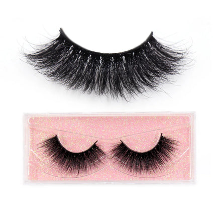 LEHUAMAO 3D Mink Lashes Makeup Eyelashes Fluffy Natural long fake lashes Full stripe reusable False Eyelash Extension 1 Pair