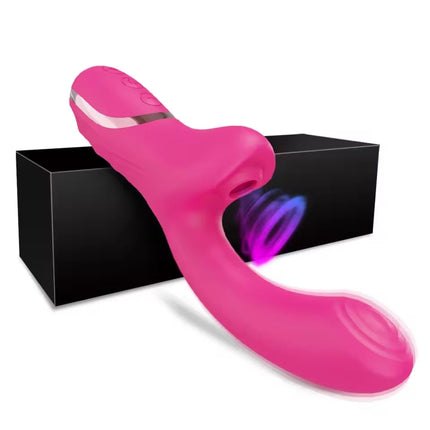 Powerful Sucker Vibrator Female Sucking Oral Clitoris Vagin Nipple Stimulator Massager Masturbation Adults Sex Toys for Women