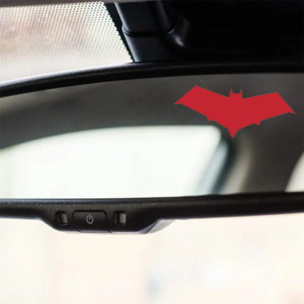 DC Comics Emblem RED HOOD Jason Todd Symbol Vinyl Car Windshield Window Sticker Decor, RED HOOD Decals For Laptop Phone Decor