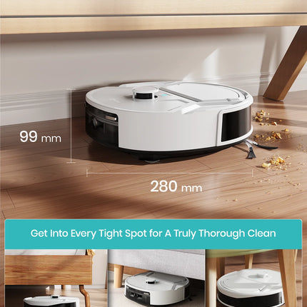 Lefant M265 2-in-1 Small Robot Vacuum Cleaner and Mop For Pet Hair Carpets Hard Floors