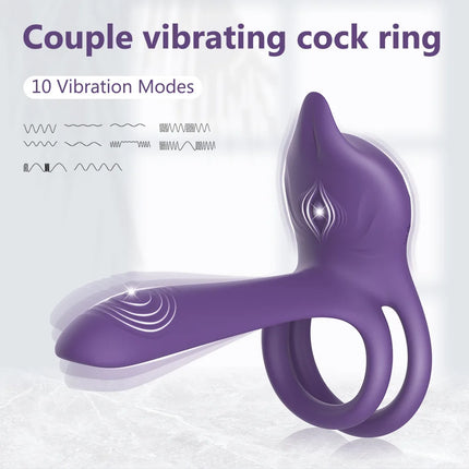 Couple Vibrating Cock Rings Wireless Remote Penis Ring Vibrator Vagina Stimulator Sex Toys For Men Delay Ejaculation Penisring