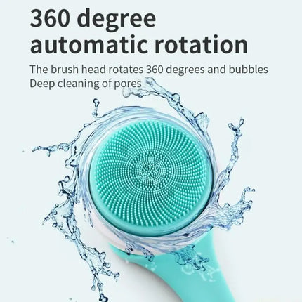 D0AB Electric Bath Brush Body SPA Massage Shower Brush Exfoliate Skin Care Rechargeable Cleaning Brush Gift for Men Woman