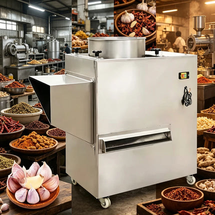 Fully Automatic Garlic Granule Peeling Machine, Kitchen Garlic Clove Peeling Machine