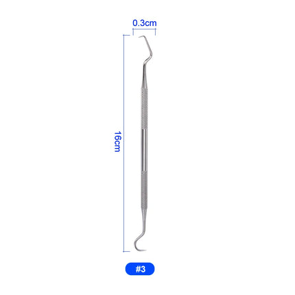 1pcs Tartar Scraper Scaler Plaque Remover Dental Mirror Teeth Pick Spatula Dentist Hygiene Oral Care Kit Tooth Cleaning Tool
