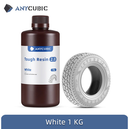 ANYCUBIC UV Tough Resin 2.0 Flexible 3D Printing Material For Photon Mono LCD 3D Printer 405nm High Precision 3D Printing Resion