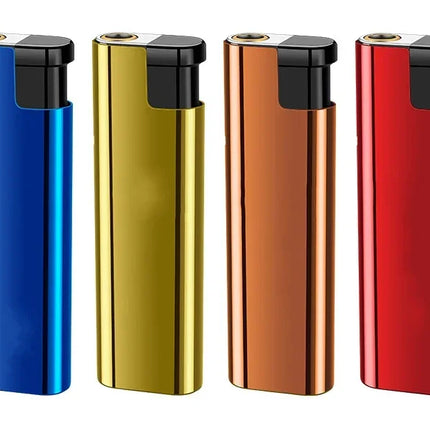 Outdoor Windproof Direct Spray Blue Flame Turbine Lighter Portable Butane Cigarette Lighter Ignition Smoking Accessories Tools