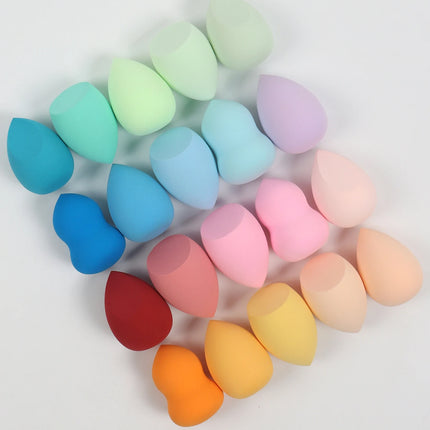 Make-Up Eggs 3-5-10-15-20-30-50 Pack, Color and Shape Random Foundation Beauty Sponge Blend, Liquid, Cream and Powder Flawless,