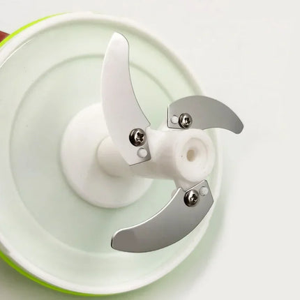 Food Shredder Processor Mini Manual Rope Garlic Cutter Meat Mincer Vegetable Onion Cutter Garlic Masher Kitchen Tools Portable
