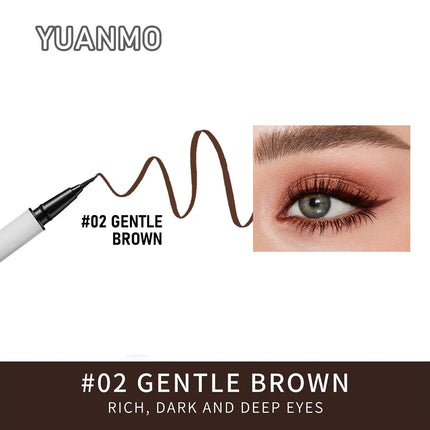 Long-lasting smooth matte finish, water-resistant and stain-resistant, liquid eyeliner pen eye makeup eyeliner cosmetic product