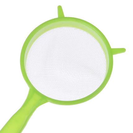 3pcs Plastic Fine Mesh Scoop Strainer Juice Tea Strainer Flour Colander Sieve Sifter Pastry Baking Tools Kitchen Accessories