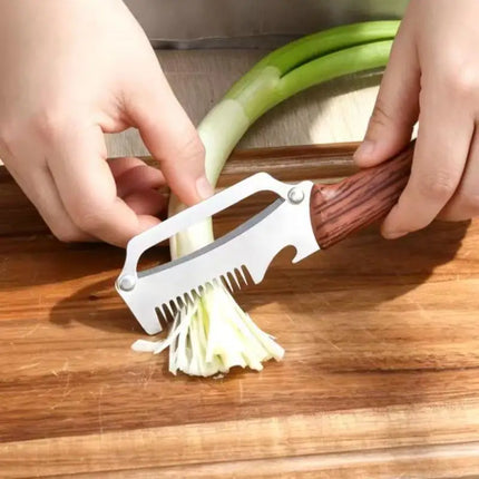 2-in-1 3-in-1 Multifunctional Vegetable Peeler With Bottle Opener For Peeling And Slicing Fruits Shredding Scallions