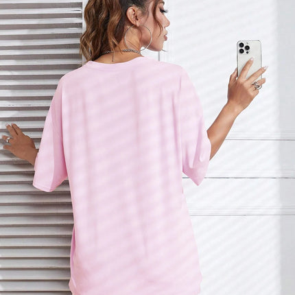Womans Cotton T-Shirts Kawaii OK Teddy Bear Graphic Prints Tees Fashion Summer Casual Female Clothes Comfortable Street Tops