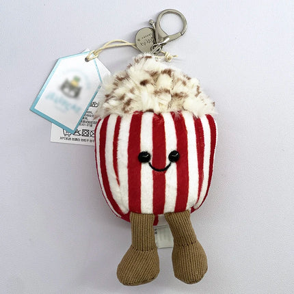 JC Golf ball plush keychain, grape keychain, jellyfish plush toy, hippopotamus, and plush elephant JC bag keychain