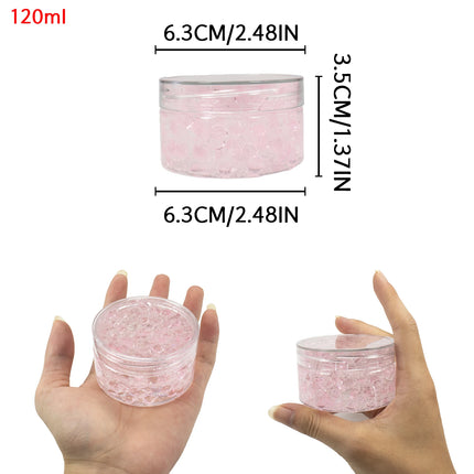 120ml Clear Beads Slime Kit with Duck Charms - Perfect Anti Stress Stretchy & Non-Sticky Crystal Slime Gift for Kids Teens