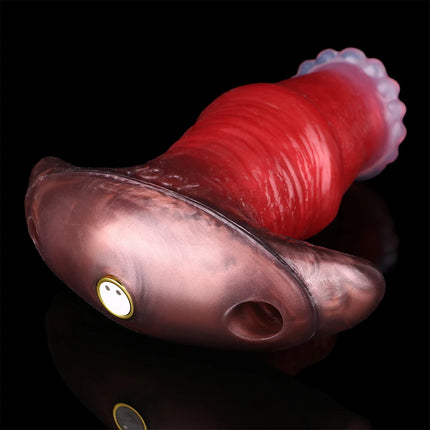 FAAK Wireless Control Vibrating Silicone Strapon Butt Plug Size S M L XL XXL Fantasy Large Anal Plug Large Tail Wearable Sex Toy
