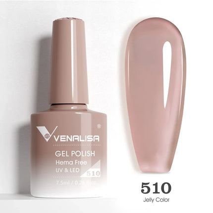 7.5ml Venalisa TPO FREE HEMA FREE Gorgeous Color Nail Gel Polish Long Wear Soak Off UV LED Gel Varnish Nail Manicure Gel Varnish