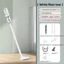 Handheld Vacuum Cleaner 6500Pa Powerful Wireless Car Vacuum Cleaner Lightweight Portable Dustbuster Home Cleaning Machine