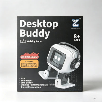 Upgraded AI EMO Desktop Robot Smart Real-Time Interactive Chat Powerful Built-In ASR Voice Recognition Effortless, Ultra-Smooth