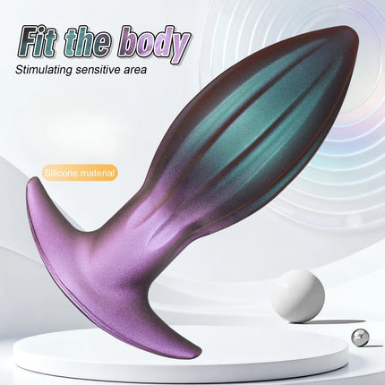 Wearable Anal Butt Plugs Soft Silicone Tail Butt Plug Prostate Massager Butt Anal Dilator Training Dildo Sex Toys For Women Men
