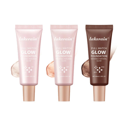 Glowing Foundation Natural Glow Enhancer Moisturizing Lightweight Base Multi-purpose Highlighter Liquid Foundation Cosmetics