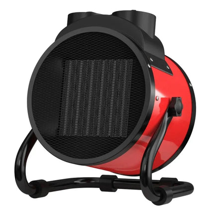 Portable 2000W Space Heater with Fan 2 Heat Settings Adjustable Thermostat Fan Mode Tip Over Overheat Protection for Indoor