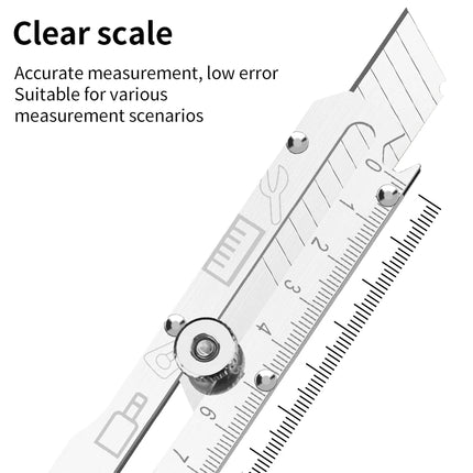 LUXIANZI 10 IN 1 Stainless steel Knife Retractable Waterproof Outdoor Camping Tool Multifunctional Utility Cutter Knife Blades