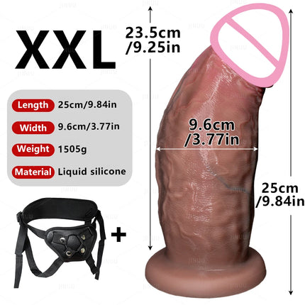 Oversized Anal Plug Dilator Huge Butt Plug Anal Training Expansion Prostate Massager Huge Butt Plugs Sex Toys For Women Men Gay