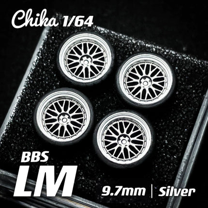 1/64 Chika Modified Wheels 9mm BBS LM VSXX Stance Wheels