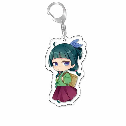 Anime The Apothecary Diaries Acrylic Keychain Cute Maomao Figure Keychain Keyring for Bag Backpack Accessories Gift