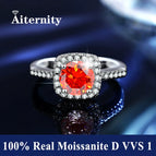 1.0ct with box / FB-Orange Moissanite