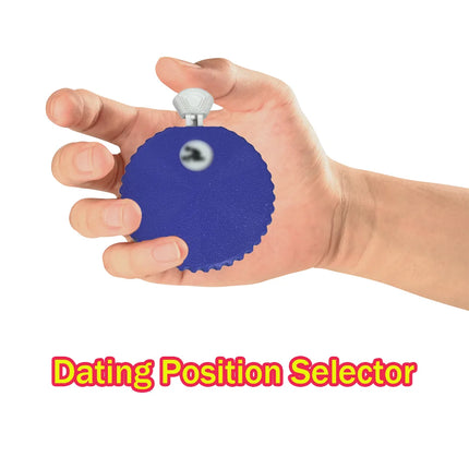 Fun Position Selector Spinner Sex Toy for Couples – Random Pose Wheel, Interactive Bedroom Game, Travel-Friendly Party Gift