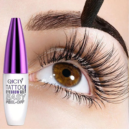 1pc Tear-Off Eyebrow Gel Lasting 3 Days Dyeing Eye Brow Long-Lasting Intense Waterproof Smudge-Proof Gel Make Up Cosmetic Tools
