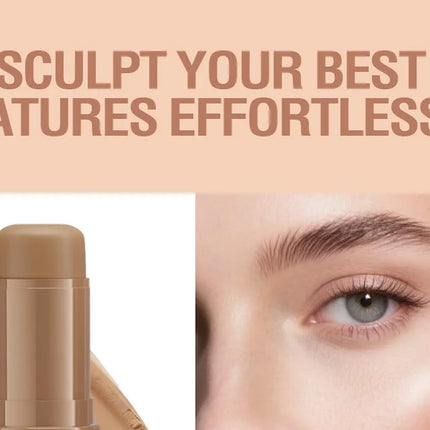 1Pc Multi-purpose Contour Stick Natural Matte Highlighters Nose Shadow Cream Lasting Contouring Bronzer Face Makeup Cosmetics
