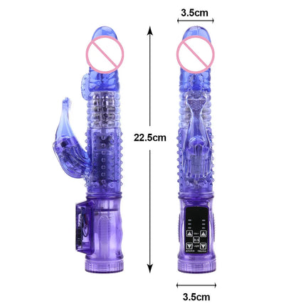 Automatic Rotating Beads Vibrators For Women Vaginal Clitoris Stimulator Anal Plug Dildos Female Masturbator Sex Toys Erotic 18+