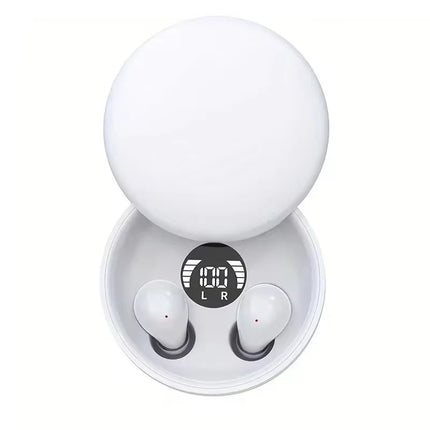 SK26 Bluetooth 5.4 Wireless Earphones Small Earbuds Sleeping Sport Invisible Headphones Bass Sound Quality Headset Sliding Cover