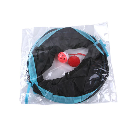 Cat Tunnel Pet Supplies Cat S-Type Play Tunnel Foldable Cat Tunnel Cat Toy Breathable Drill Barrel for Indoor Loud Paper
